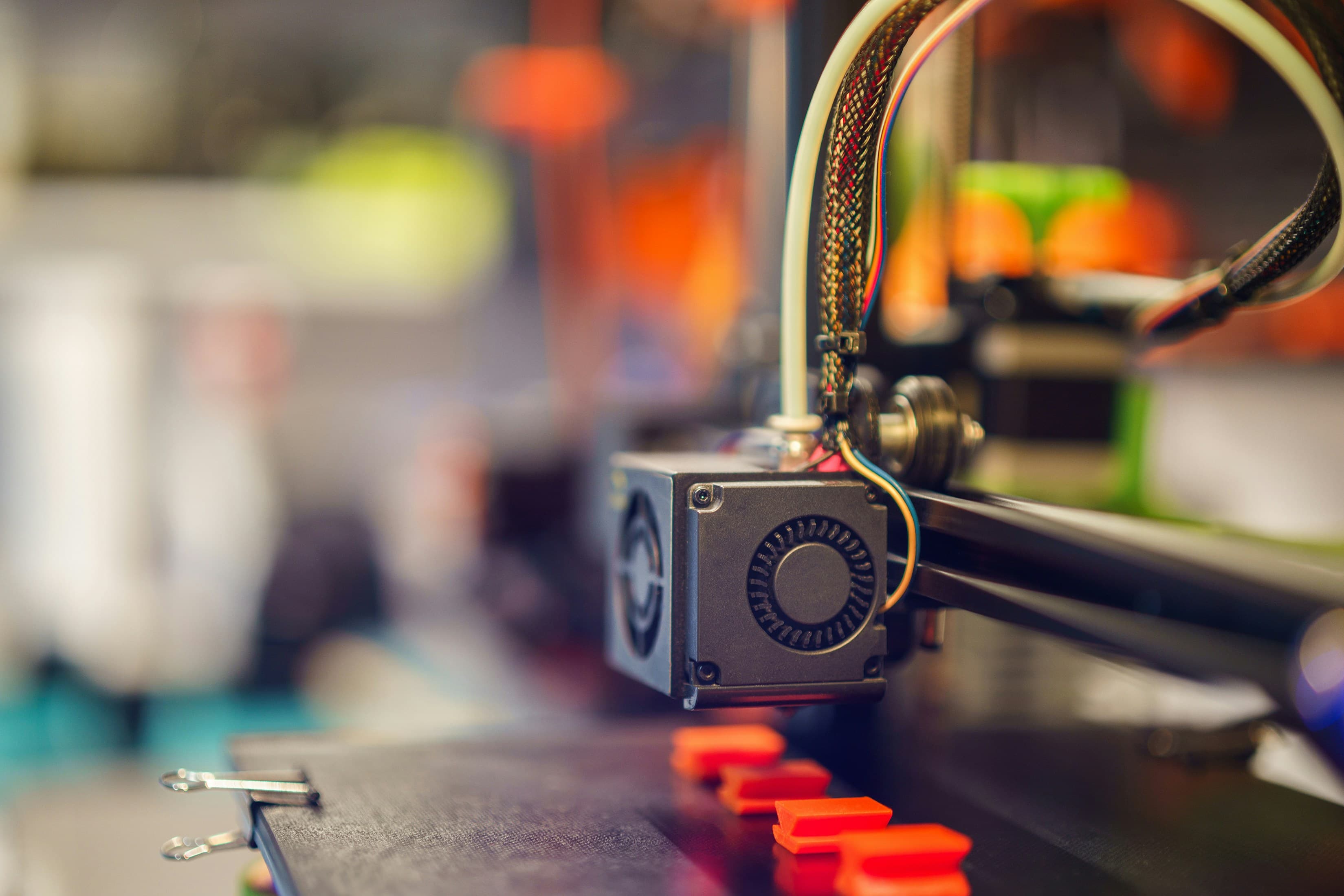 3D printer with exposed wires
